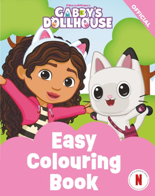 Cover image for 9781408377215 - DreamWorks Gabby's Dollhouse: Easy Colouring Book