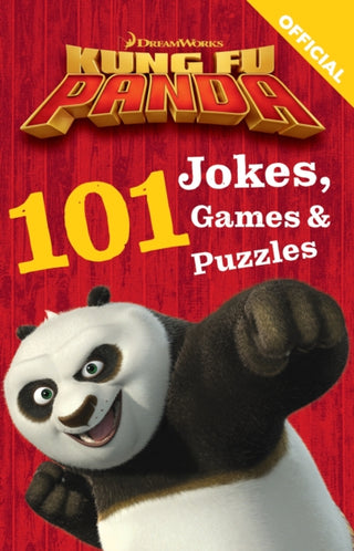 Cover image for 9781408377338 - Kung Fu Panda: 101 Jokes, Games and Puzzles