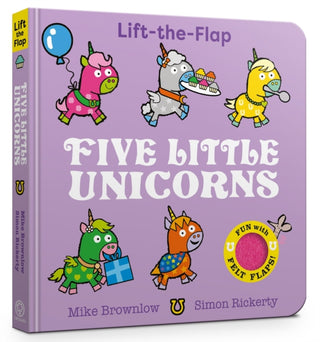 Cover image for 9781408377734 - Five Little Unicorns