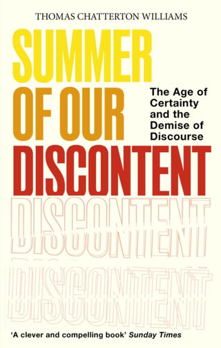 Cover image for 9781408724422 - Summer of Our Discontent