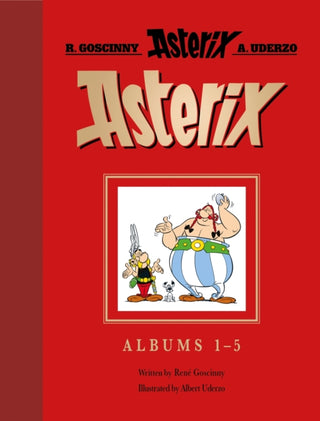 Cover image for 9781408728314 - Asterix: Asterix Gift Edition: Albums 1–5