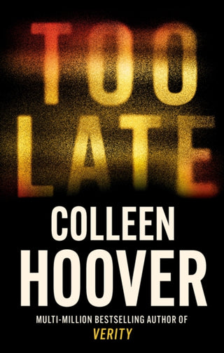 Supplemental image for 9781408729465 - Too Late