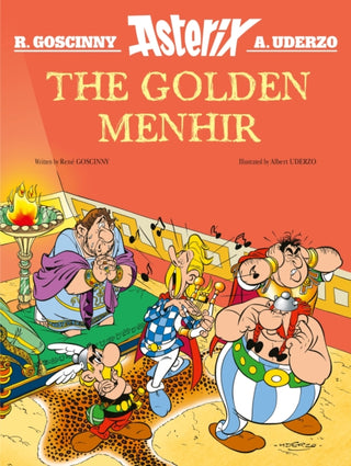 Cover image for 9781408734933 - The Golden Menhir