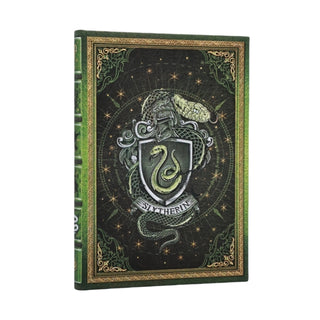 Cover image for 9781408765142 - Slytherin Journal (Harry Potter Collection) Midi Custom Unlined (Elastic Band Closure)