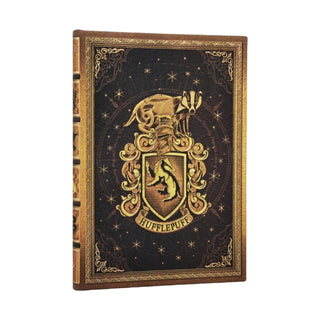 Cover image for 9781408765180 - Hufflepuff Journal (Harry Potter Collection) Midi Custom Unlined (Elastic Band Closure)