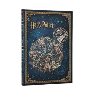 Cover image for 9781408765227 - Legends of Hogwarts Journal (Harry Potter Collection) Midi Custom Unlined (Elastic Band Closure)