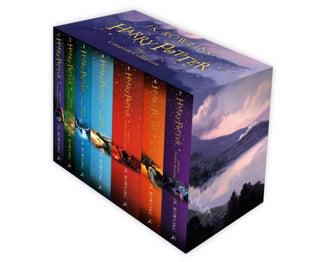 Cover image for 9781408856772 - Harry Potter Box Set: The Complete Collection (Children’s Paperback)