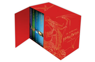 Cover image for 9781408856789 - Harry Potter Box Set: The Complete Collection (Children’s Hardback)