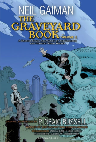 Cover image for 9781408859001 - The Graveyard Book Graphic Novel, Part 2