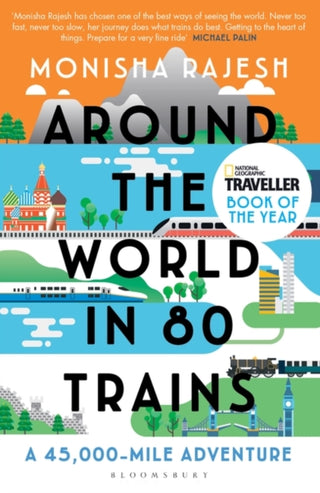 Cover image for 9781408869772 - Around the World in 80 Trains