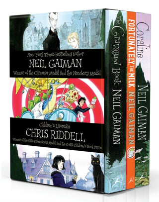 Supplemental image for 9781408873274 - Neil Gaiman & Chris Riddell Box Set