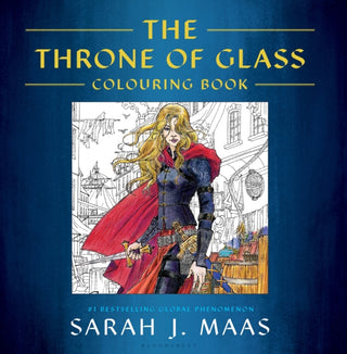 Cover image for 9781408881422 - The Throne of Glass Colouring Book