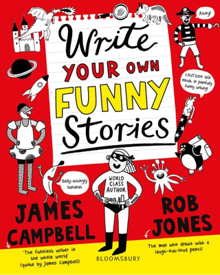 Cover image for 9781408883655 - Write Your Own Funny Stories