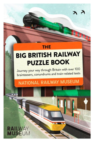 Cover image for 9781409197560 - The Big British Railway Puzzle Book