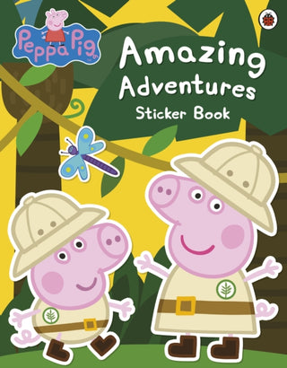 Cover image for 9781409312130 - Peppa Pig: Amazing Adventures Sticker Book