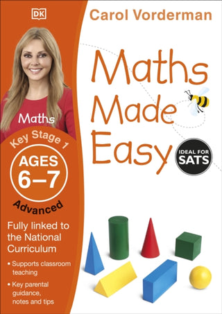 Cover image for 9781409344773 - Maths Made Easy: Advanced, Ages 6-7 (Key Stage 1)