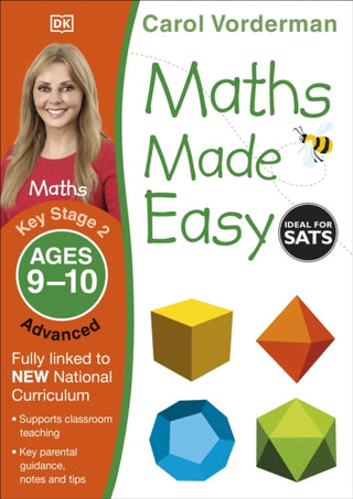 Cover image for 9781409344834 - Maths Made Easy: Advanced, Ages 9-10 (Key Stage 2)