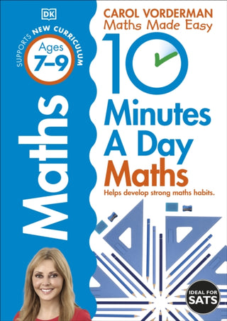 Cover image for 9781409365426 - 10 Minutes A Day Maths, Ages 7-9 (Key Stage 2)