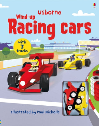 Cover image for 9781409507819 - Wind-up Racing Cars