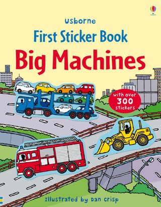 Supplemental image for 9781409524168 - First Sticker Book Big Machines