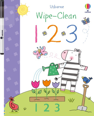 Cover image for 9781409524496 - Wipe-Clean 123
