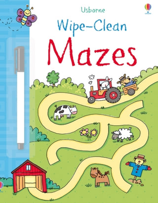 Cover image for 9781409524724 - Wipe-Clean Mazes