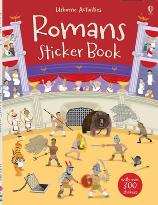 Cover image for 9781409530725 - Romans Sticker Book