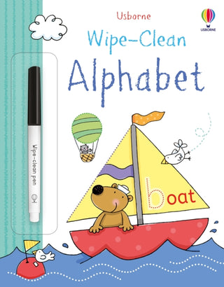 Cover image for 9781409531364 - Wipe-Clean Alphabet
