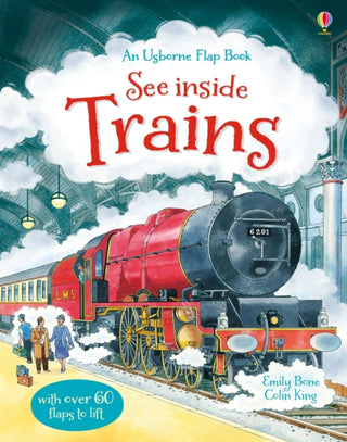 Cover image for 9781409549932 - See Inside Trains