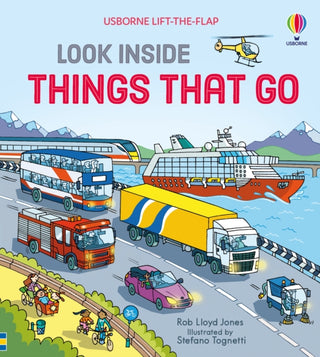 Cover image for 9781409550259 - Look Inside Things That Go