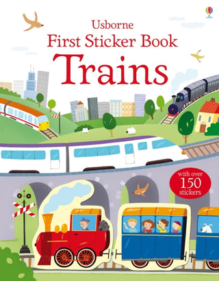 Cover image for 9781409551553 - First Sticker Book Trains