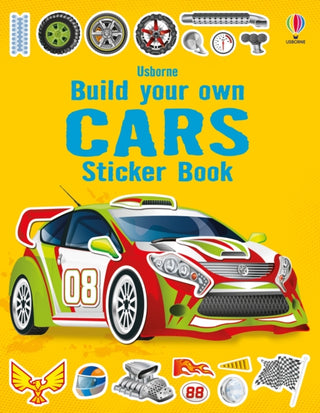 Cover image for 9781409555384 - Build your own Cars Sticker book