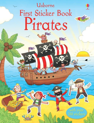 Cover image for 9781409556725 - First Sticker Book Pirates