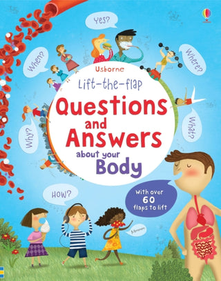Cover image for 9781409562108 - Lift-the-flap Questions and Answers about your Body