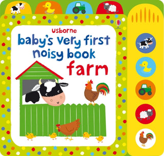 Cover image for 9781409563440 - Baby's Very First Noisy Book Farm