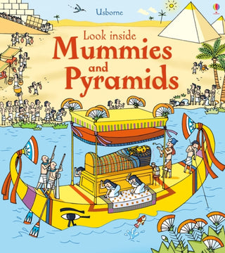 Cover image for 9781409563921 - Look Inside Mummies & Pyramids