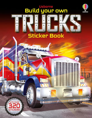 Cover image for 9781409564430 - Build Your Own Trucks Sticker Book