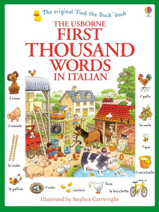 Cover image for 9781409566144 - First Thousand Words in Italian