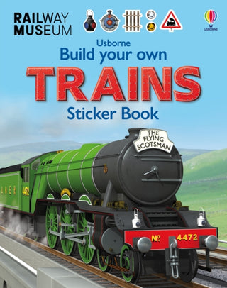 Cover image for 9781409581321 - Build Your Own Trains Sticker Book