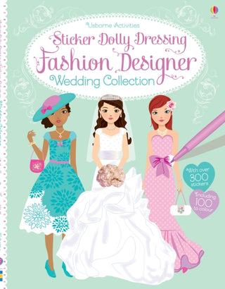 Supplemental image for 9781409581819 - Sticker Dolly Dressing Fashion Designer Wedding Collection