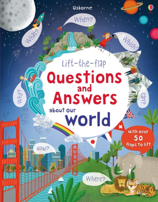 Cover image for 9781409582151 - Lift-the-flap Questions and Answers about Our World