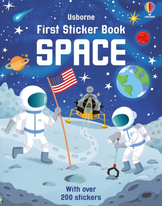 Cover image for 9781409582526 - First Sticker Book Space