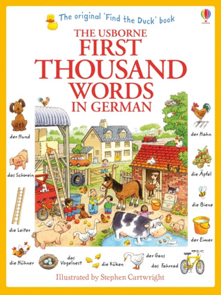 Cover image for 9781409583035 - First Thousand Words in German