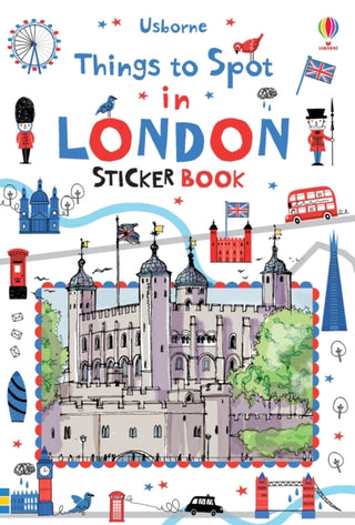 Cover image for 9781409586050 - Things to spot in London Sticker Book