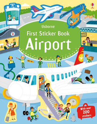 Supplemental image for 9781409587507 - First Sticker Book Airport