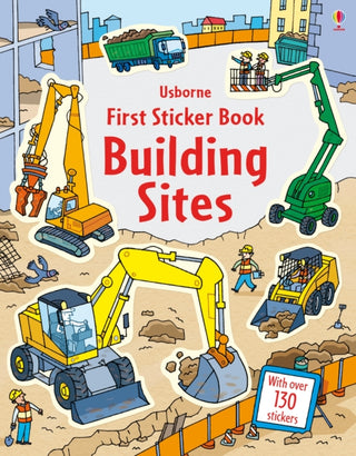 Cover image for 9781409587514 - First Sticker Book Building Sites