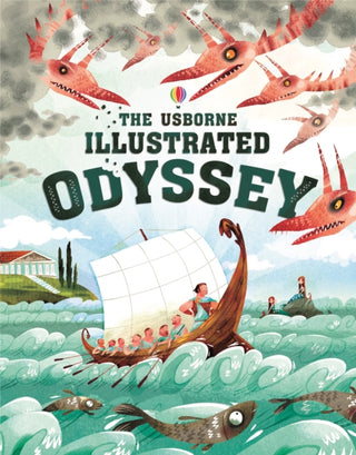 Cover image for 9781409598930 - Usborne Illustrated Odyssey