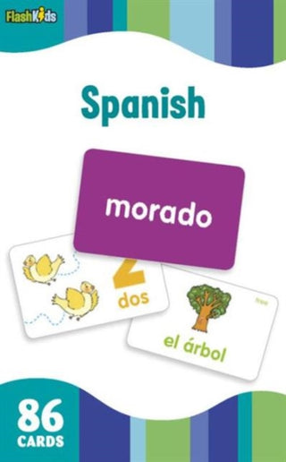 Cover image for 9781411434905 - Spanish (Flash Kids Flash Cards)