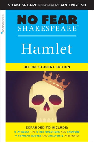 Cover image for 9781411479647 - Hamlet: No Fear Shakespeare Deluxe Student Edition