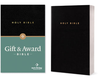 Cover image for 9781414302065 - Gift and Award Bible NLT (Imitation Leather, Black, Red Letter)